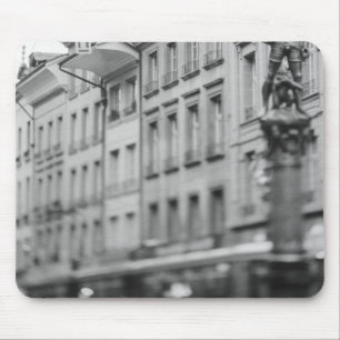 Europe, Switzerland, Bern. Tram, Marktgasse Mouse Pad