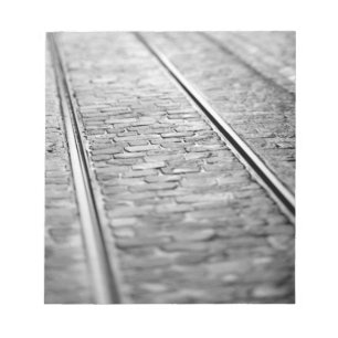 Europe, Switzerland, Bern. Tram tracks, 2 Notepad
