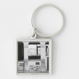 Europe, Switzerland, Berne. Kramgasse Building Key Ring