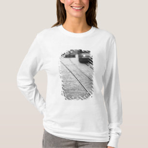 Europe, Switzerland, Berne. Tram tracks, T-Shirt
