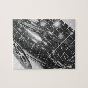 Europe, Switzerland, Geneva. Geneva Motor Show; 3 Jigsaw Puzzle