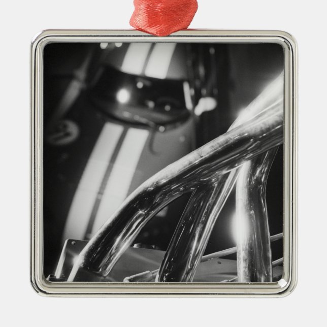 Europe, Switzerland, Geneva. Geneva Motor Show; 4 Metal Ornament (Front)