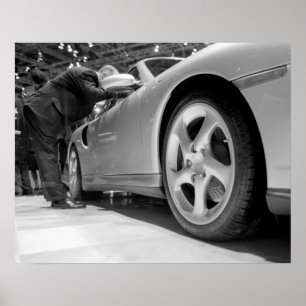 Europe, Switzerland, Geneva. Geneva Motor Show; 5 Poster