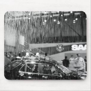 Europe, Switzerland, Geneva. Geneva Motor Show; Mouse Pad
