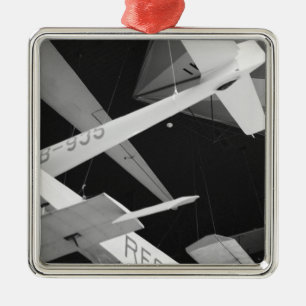 Europe, Switzerland, Lucerne. Aerial glider Metal Tree Decoration
