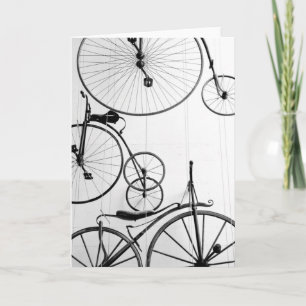 Europe, Switzerland, Lucerne. Bicycle display, Card