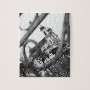 Europe, Switzerland, Lucerne. Jesuit church Jigsaw Puzzle