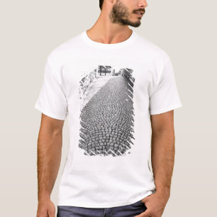 Europe, Switzerland, Zurich. Cobbled street, T-Shirt