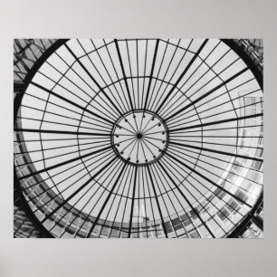 Europe, Switzerland, Zurich. Glass dome of the Poster