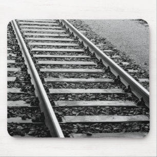 Europe, Switzerland, Zurich. Train tracks Mouse Pad