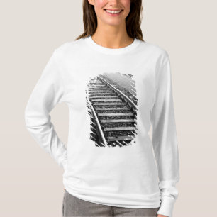 Europe, Switzerland, Zurich. Train tracks T-Shirt