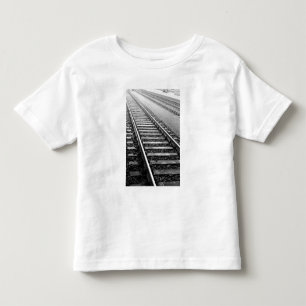 Europe, Switzerland, Zurich. Train tracks Toddler T-Shirt