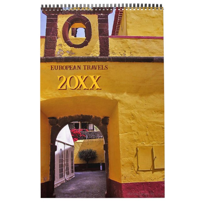 Europe Travel Photography Calendar (Cover)
