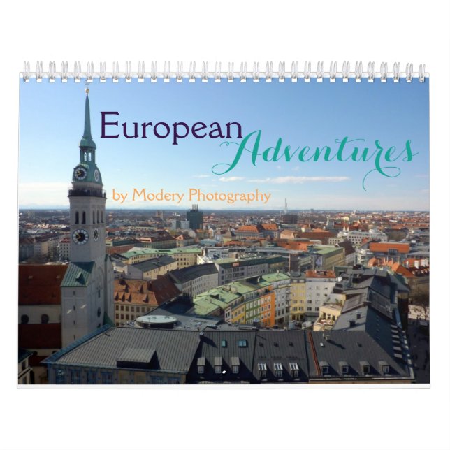 European Adventures Calendar (Cover)