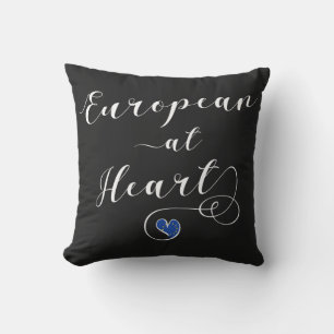 European at Heart, Europe, Europhile Cushion