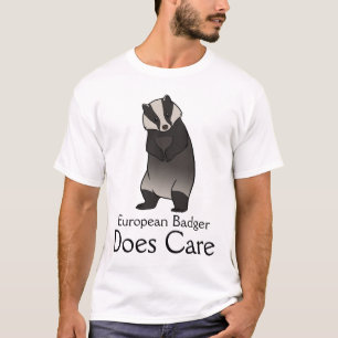 European Badger Does Care T-Shirt