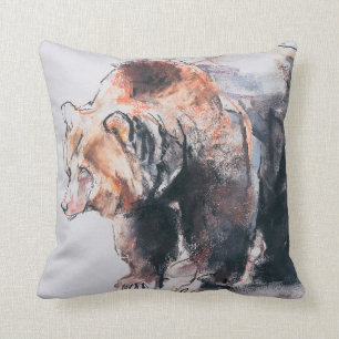 European Brown Bear 2001 Cushion