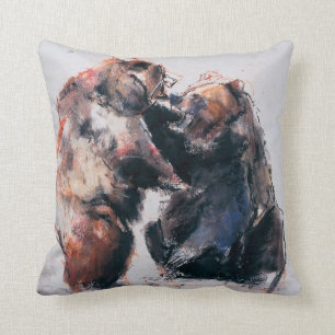 European Brown Bears 2001 Cushion