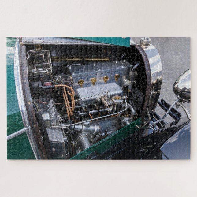 european car engine puzzle  (Horizontal)