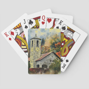 European Castle Playing Cards