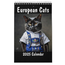 European Cats Calendar