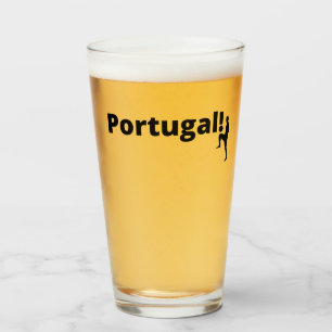 European Champions League Portugal Glass