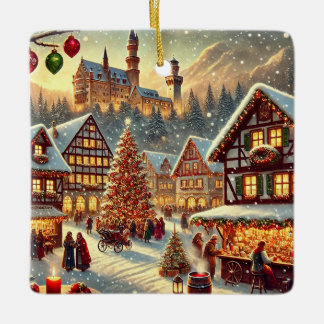 European Christmas – Nostalgic Ceramic Ornament