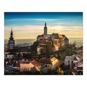 European city photo print