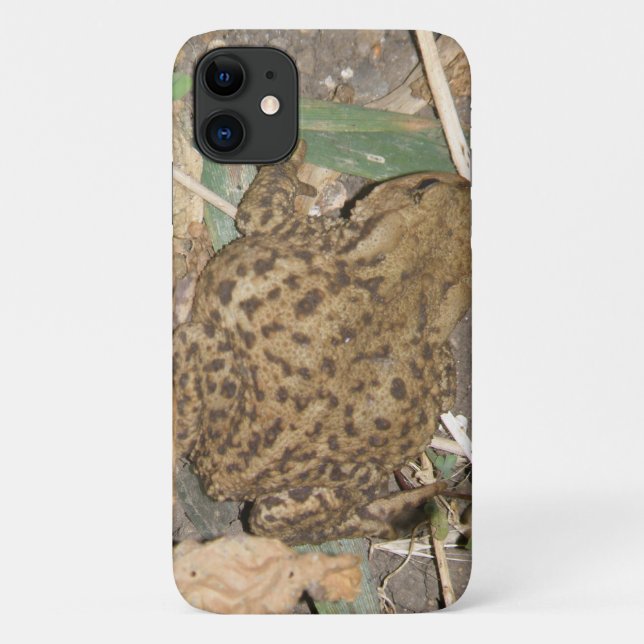 European Common Toad iPhone 3 Case (Back)