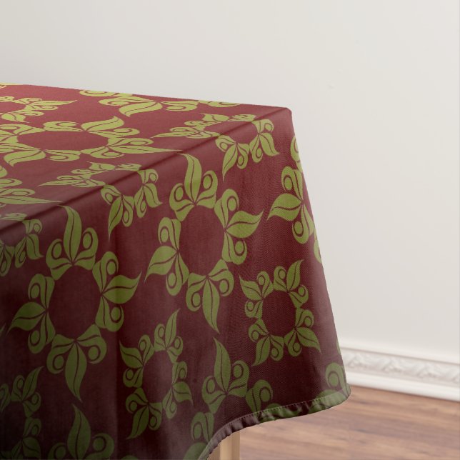European court Baroque style floral pattern Tablecloth (In Situ)
