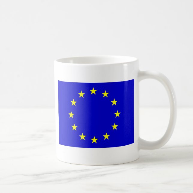 European Flag Coffee Mug (Right)