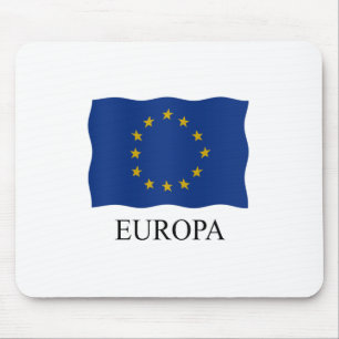 European flag Europa Mouse Pad