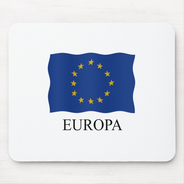 European flag Europa Mouse Pad (Front)