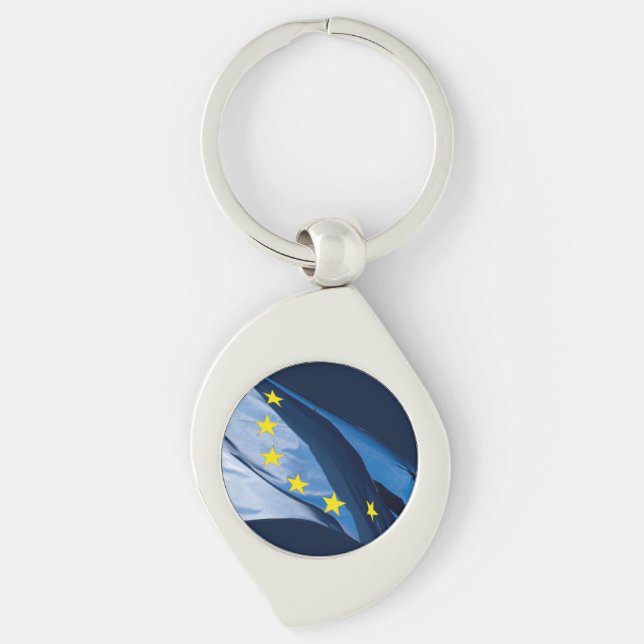 European flag key ring (Front)