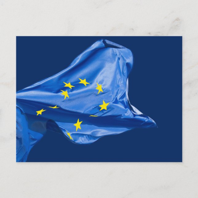 European flag postcard (Front)