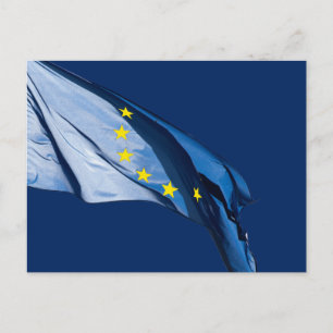 European flag postcard
