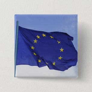 European Flag RF) 15 Cm Square Badge