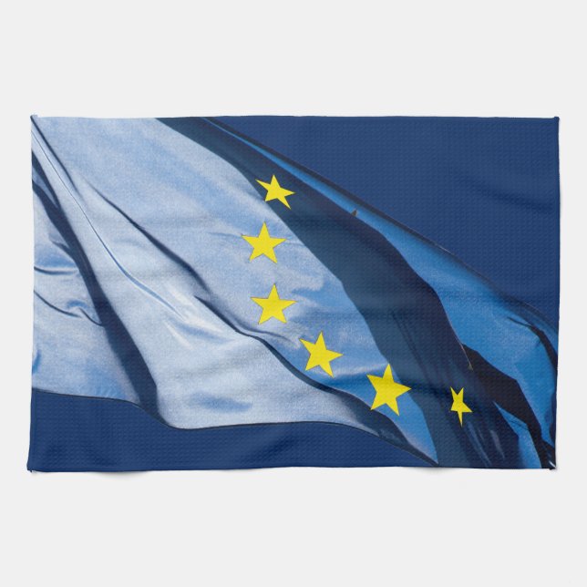 European flag tea towel (Horizontal)
