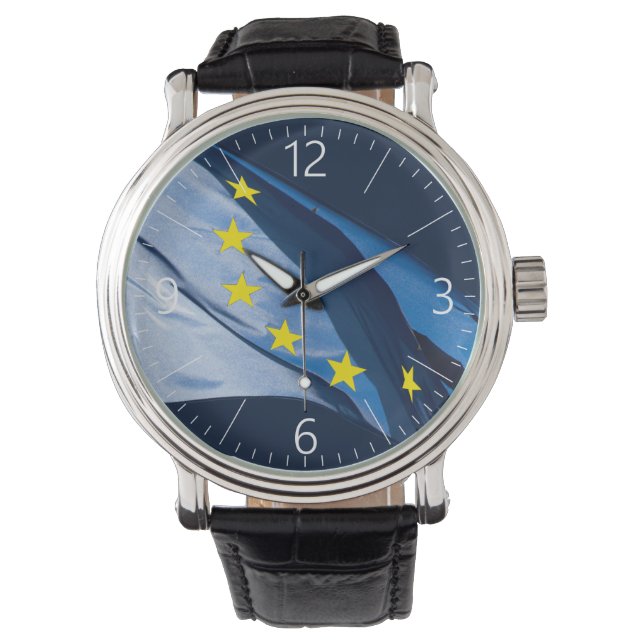 European flag watch (Front)