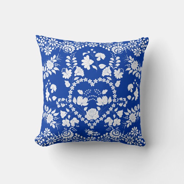 European Folk Art Pillow (Front)