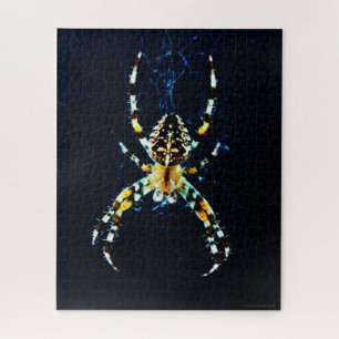 European Garden Spider 16x20 520pc jpa Jigsaw Puzzle