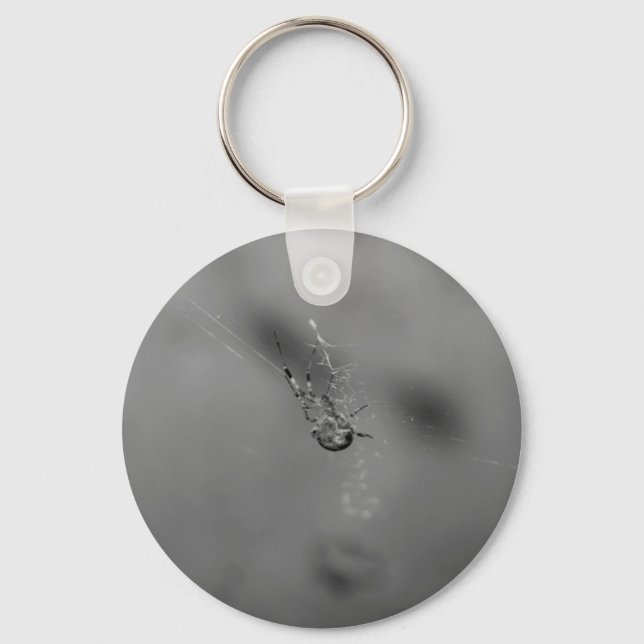 European garden spider key ring (Front)