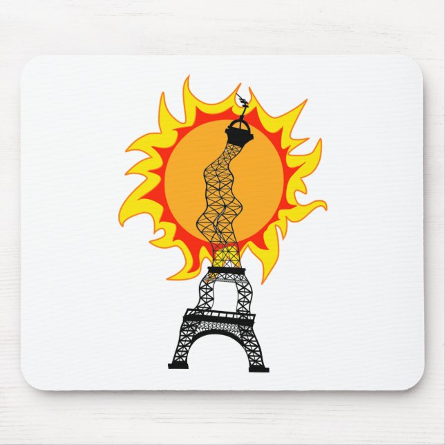 European Heat Wave Mouse Pad (Front)