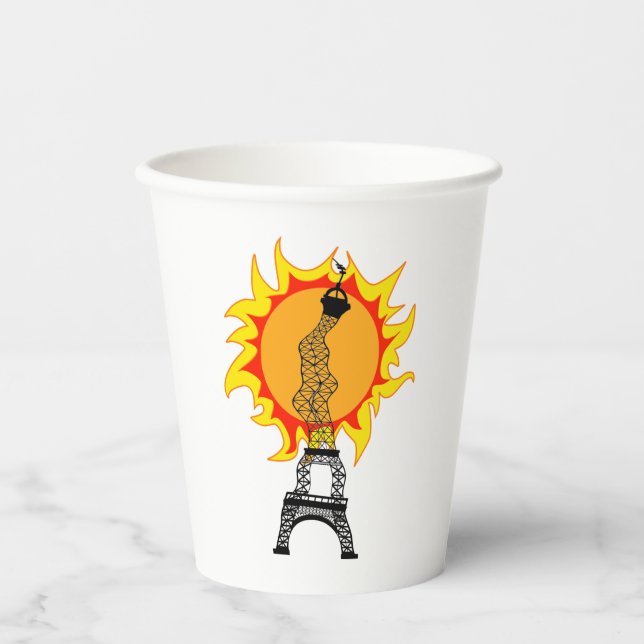 European Heat Wave Paper Cups (Front)