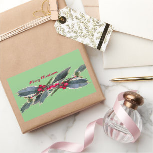 European Holly Cust. Green Sticker