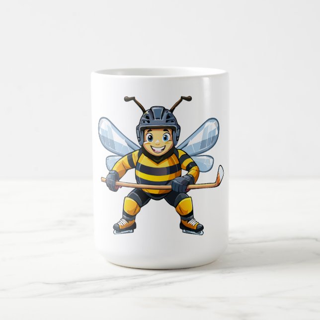 European honey bee (Apis mellifera) Coffee Mug (Center)