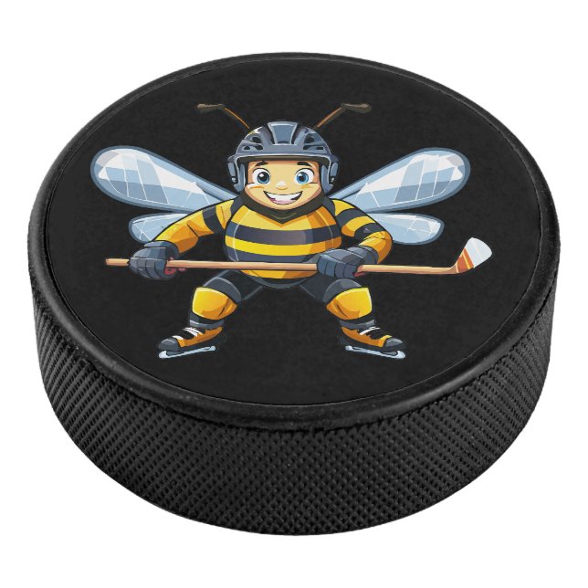 European honey bee (Apis mellifera) Hockey Puck (3/4)