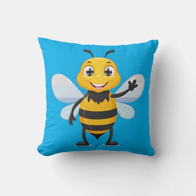 European honey bee cushion (Front)