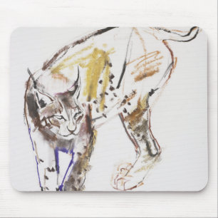 European Lynx Mouse Pad