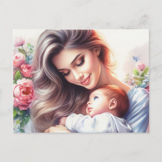European Mum 10 Postcard (Front)